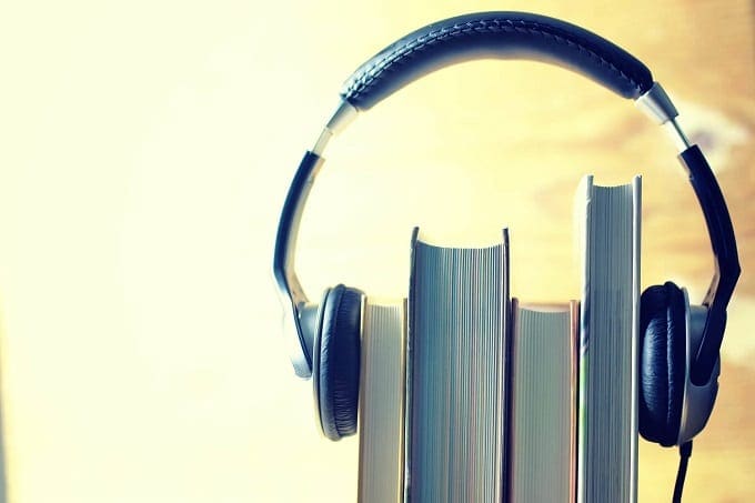 Headphones On Books