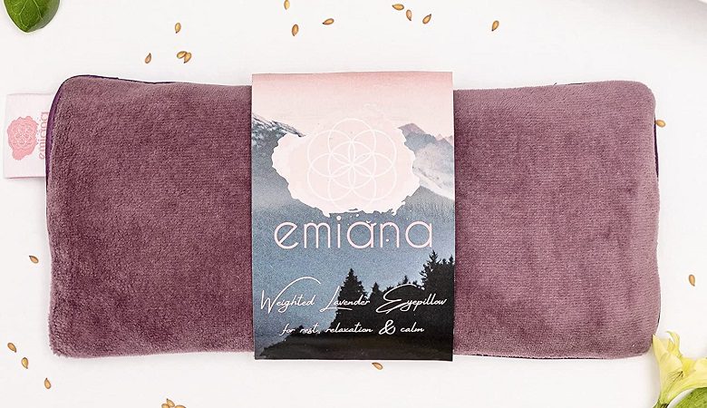 EMIANA LAVENDER SCENTED YOGA EYE PILLOW