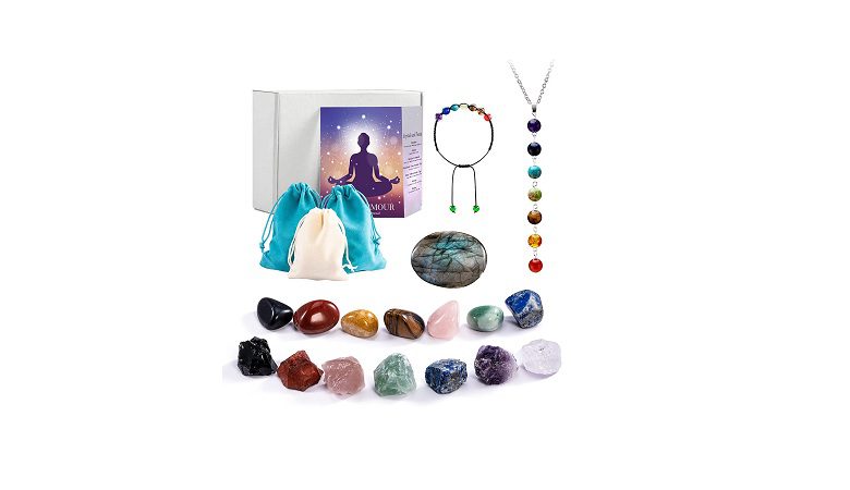 Alternative: Chakra Healing Crystals Stone Set