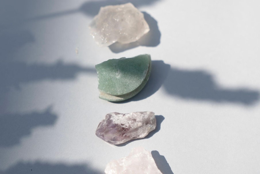 photo of healing crystals