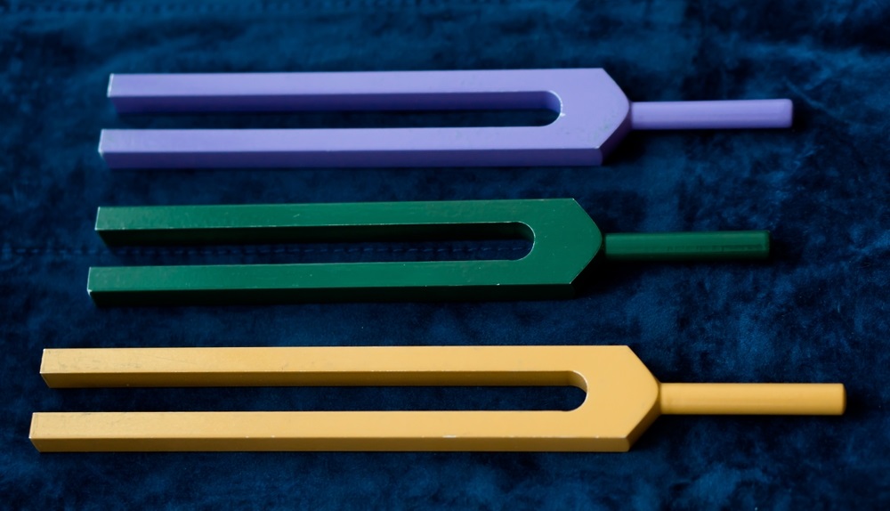 High frequency planetary tuning forks