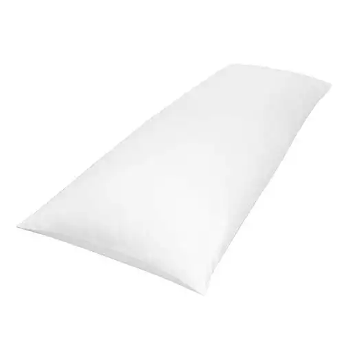 Soft-Tex SofLOFT Body Pillow, 20" x 54", White